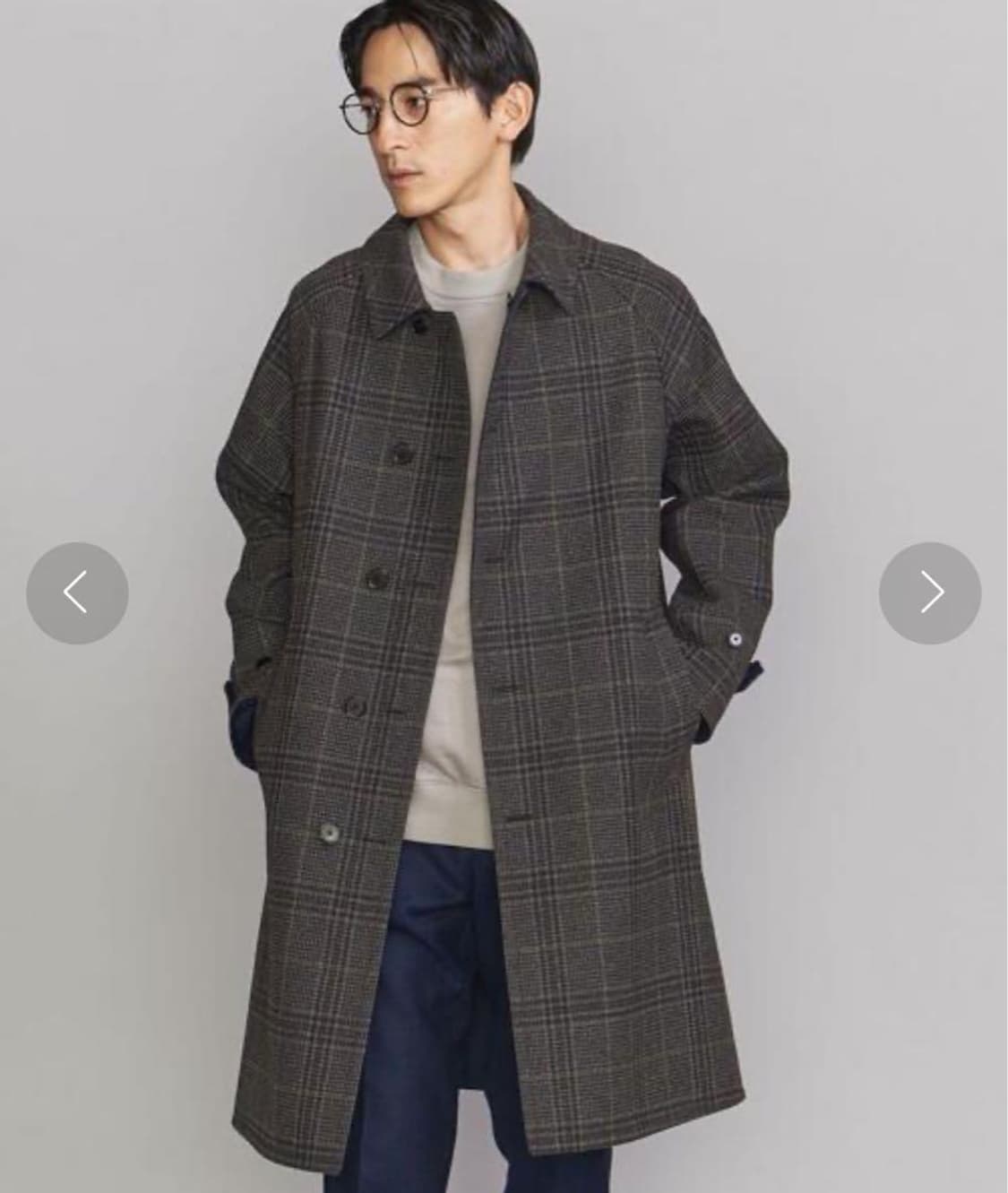 BEAUTY&YOUTH UNITED ARROWS Balmacan Coat 상품이미지2