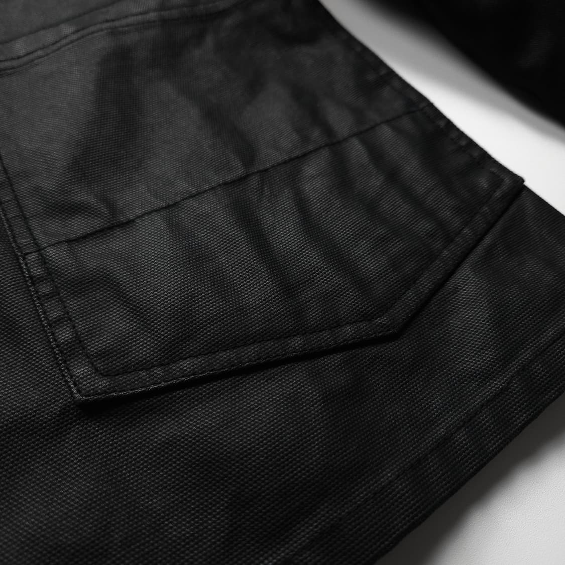 디스이즈네버댓 유틸리티 블랙 코팅 트러커 자켓 (L) 상품이미지5