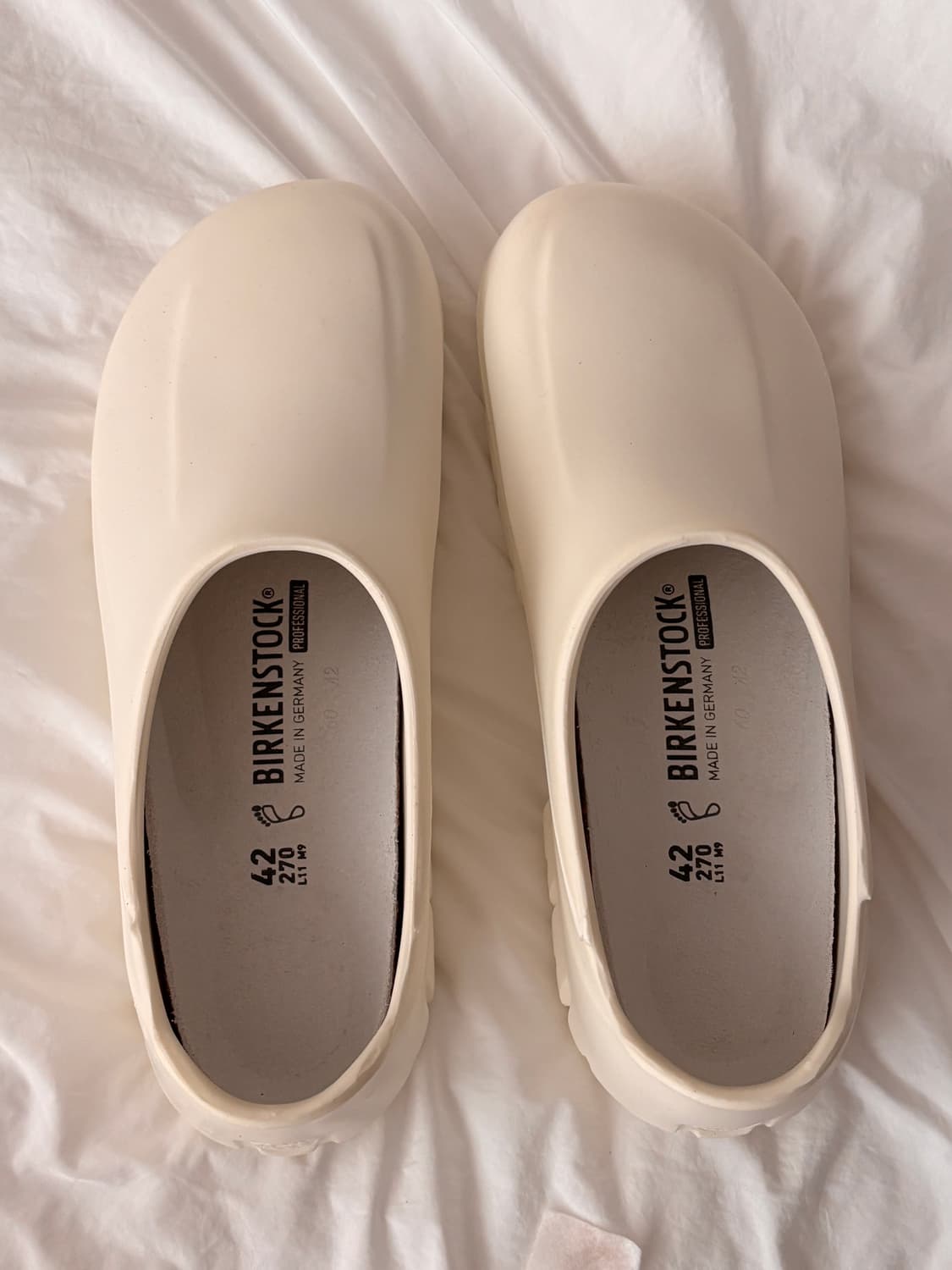 버켄스탁 A640 클로그 화이트 42 (270) 새상품 상품이미지2