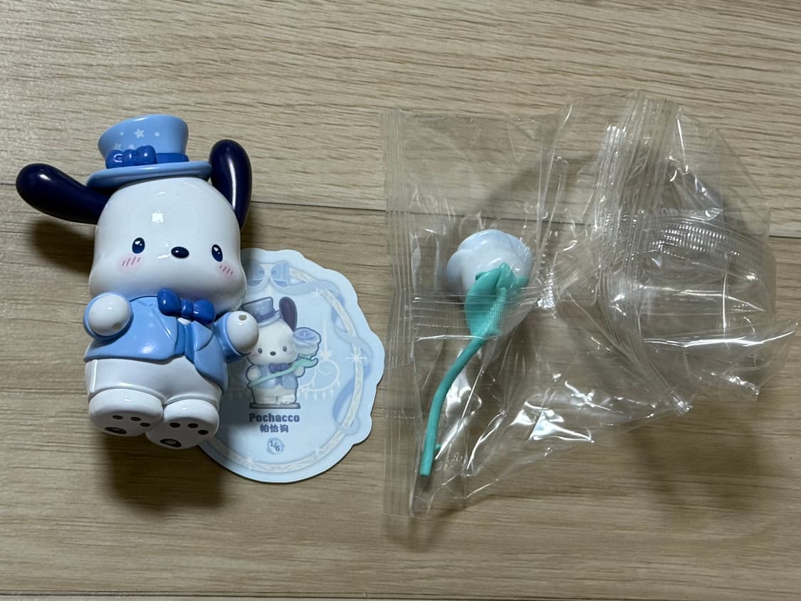 산리오 웨딩 시리즈 포차코 피규어 상품이미지1