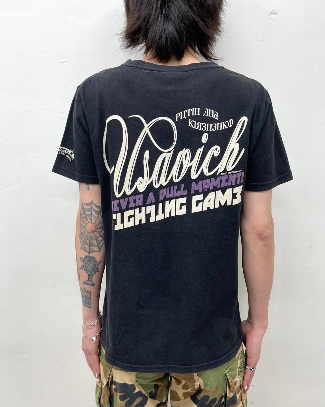 Purple Rabbit Vintage T-Shirt 상품이미지4