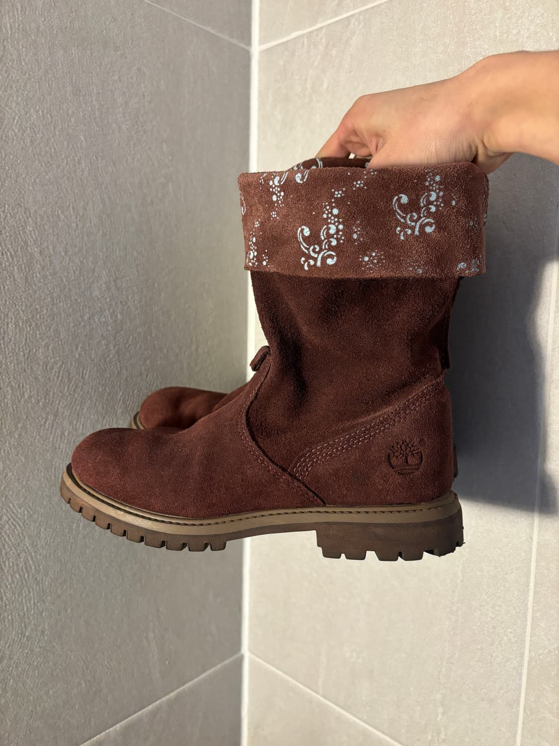 팀버랜드 스웨이드 롤탑 부츠 상품이미지1