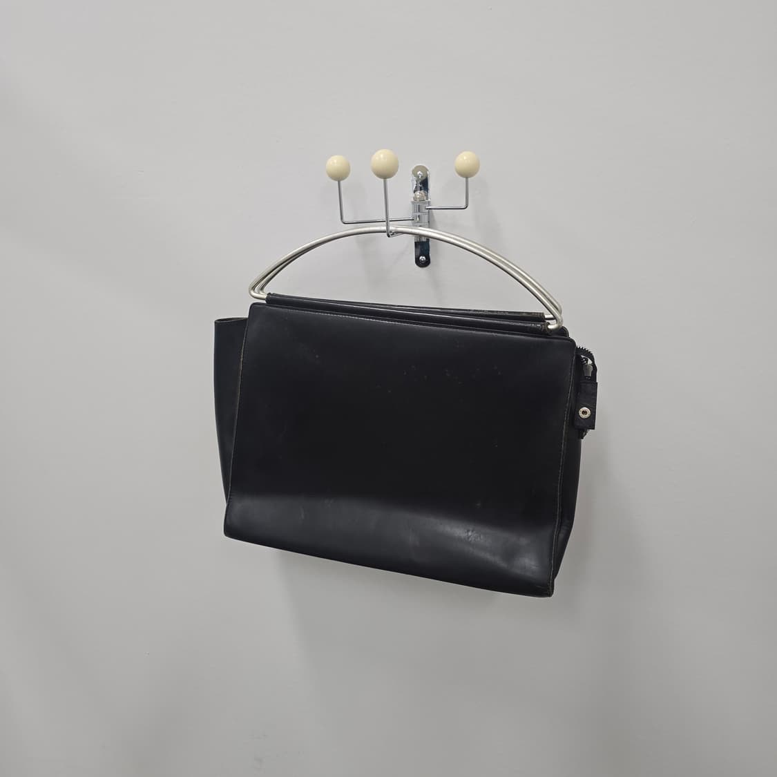 요지야마모토 ys acc 탑핸들 레더 크로스백 상품이미지1