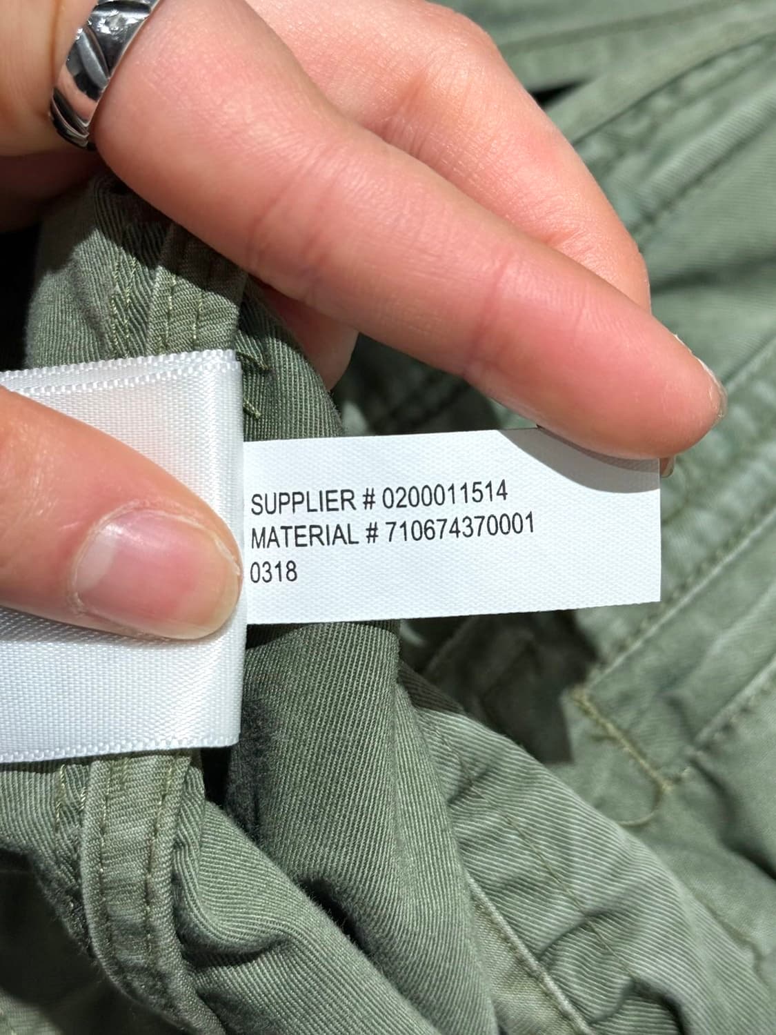 폴로 랄프로렌 카키 M-43 필드 자켓 상품이미지10