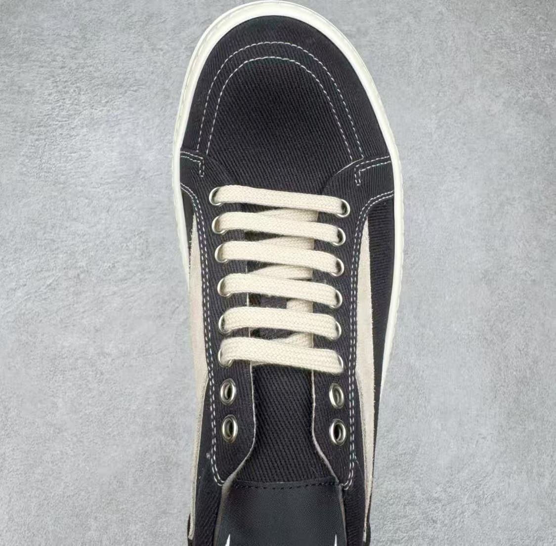 릭 오웬스 다크쉐도우 빈티지 스니커즈 블랙 밀크 상품이미지3