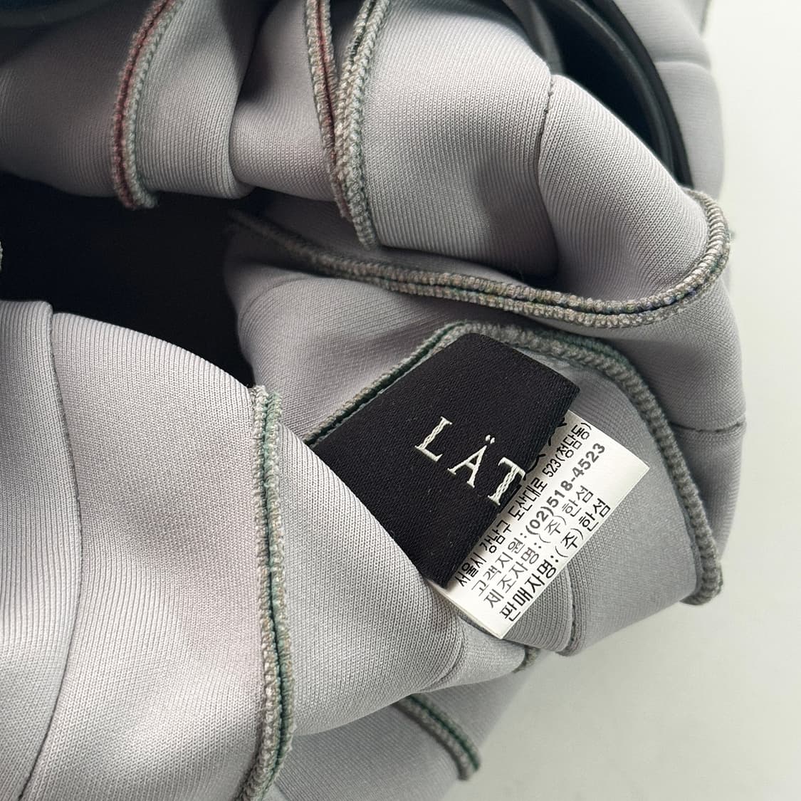 LATT 아코디언 플리츠 폼파도르 백 상품이미지4