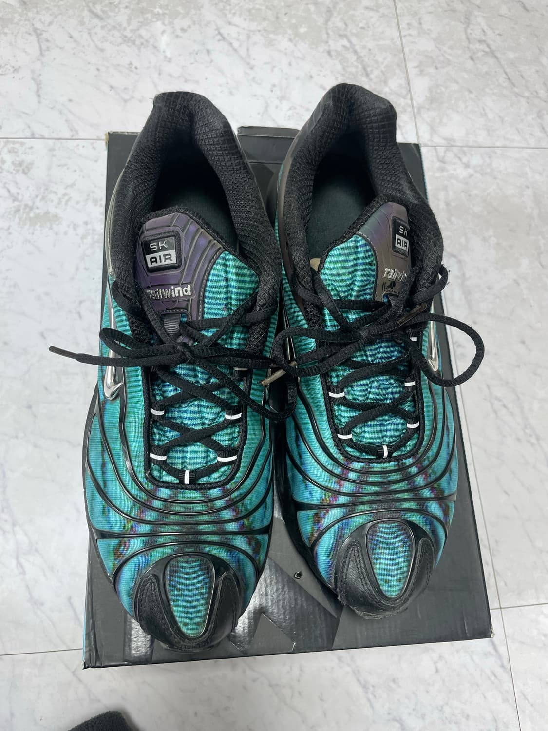 나이키 x 스켑타 에어맥스 테일윈드 5 크롬 블루 상품이미지3