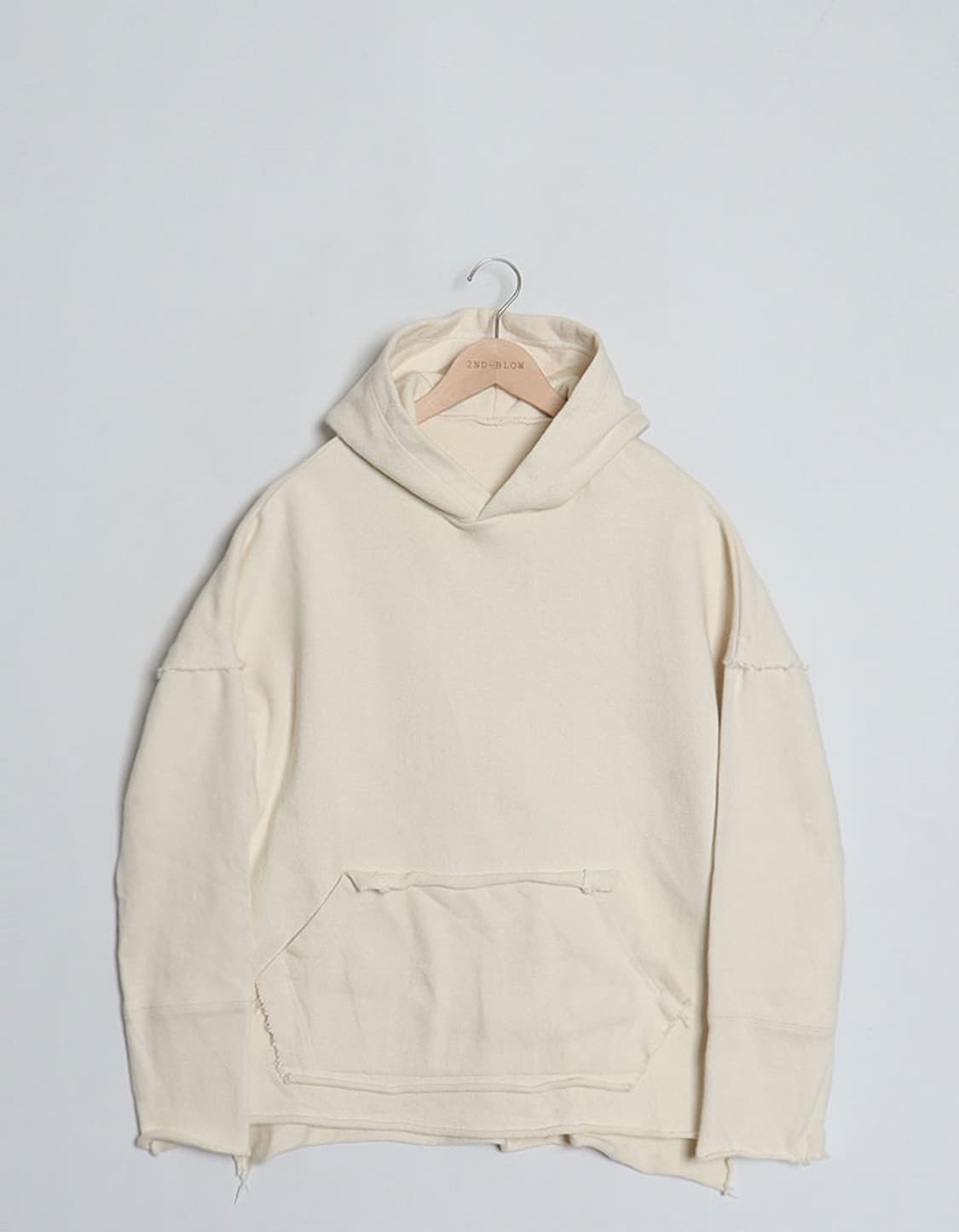  K B F Jersey Cotton CutOff Hoodie 상품이미지1