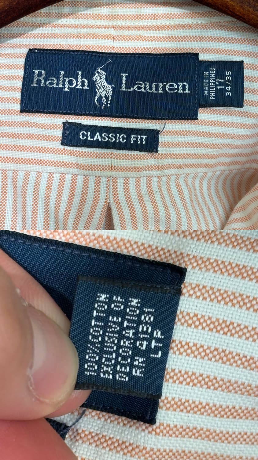 폴로 랄프로렌 스트라이프 반팔 셔츠 상품이미지10