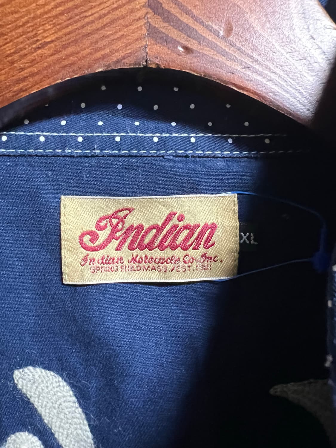 인디언 모터사이클 웨스턴 자수셔츠 상품이미지9