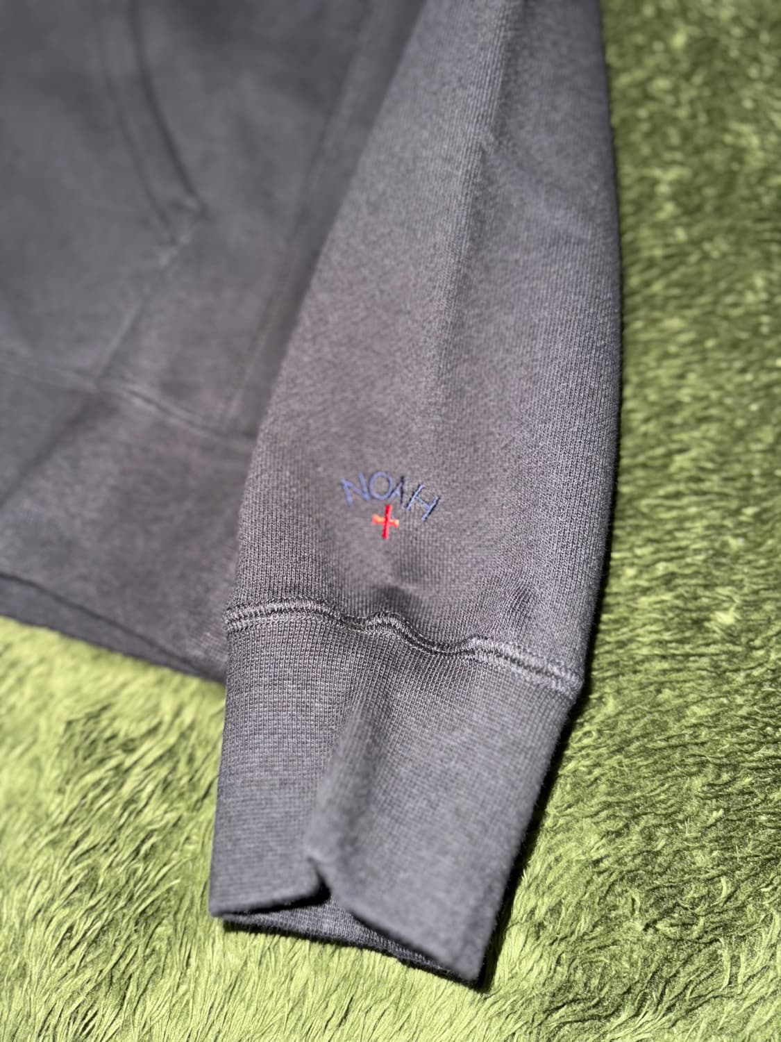 [M] NOAH 노아 x 푸마 헤비웨이트 그래픽 프린트 로고 후디 블랙 상품이미지6