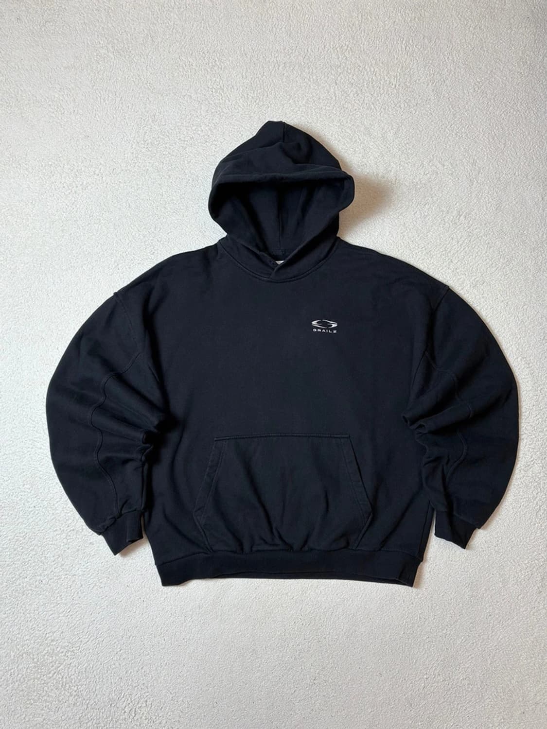 그레일즈 GRAILZ 헤비코튼 로고 자수 후드티 PN7269 상품이미지4