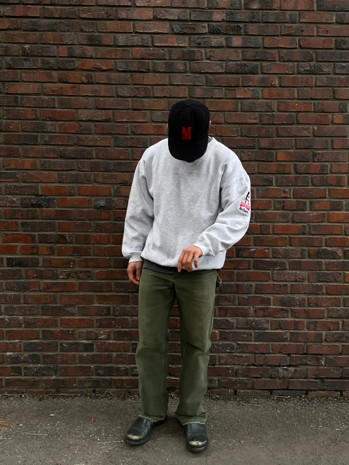 90s Marlboro Gecko Lizard sweatshirt 상품이미지4