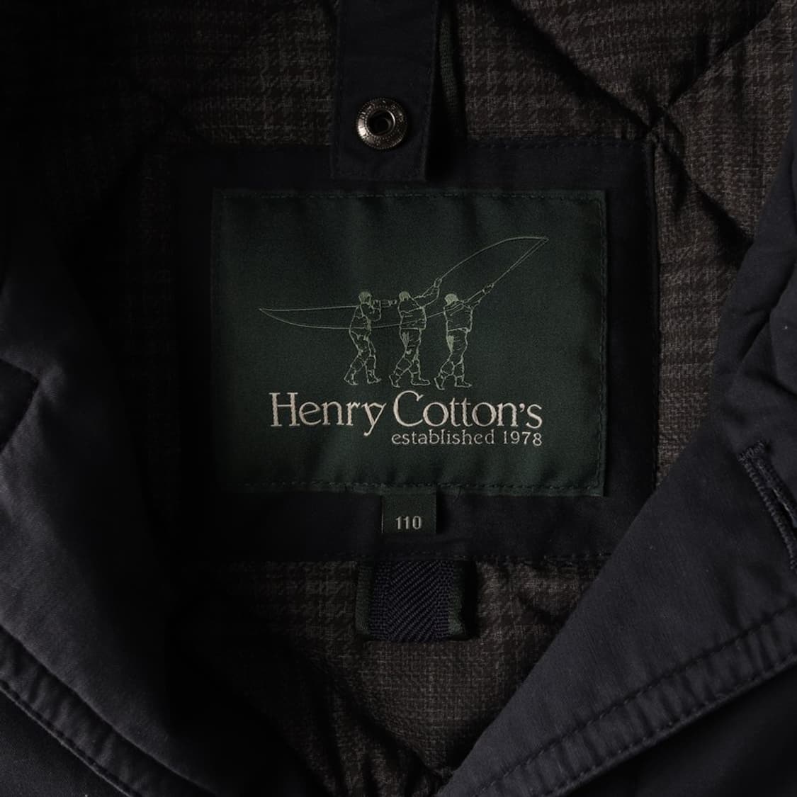 헨리코튼 네이비 클래식 코트 XXL 상품이미지6