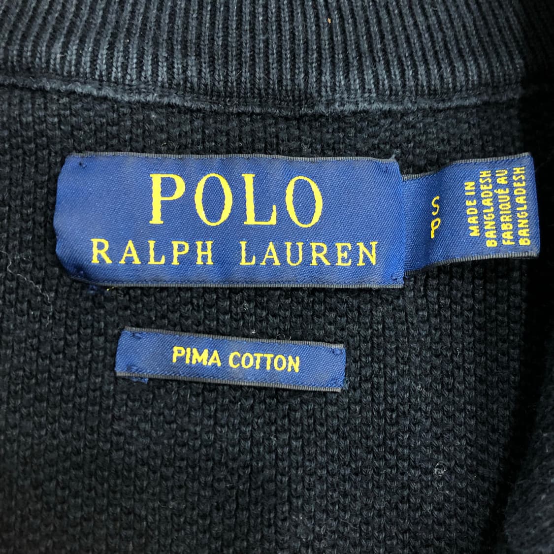 폴로 랄프로렌 하프집업 코튼 니트 상품이미지4