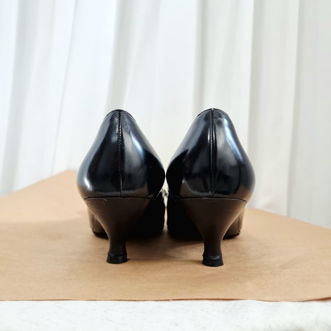 페라가모 Ferragamo 키튼힐 슈즈 구두 (235/6.5) 상태양호 상품이미지5