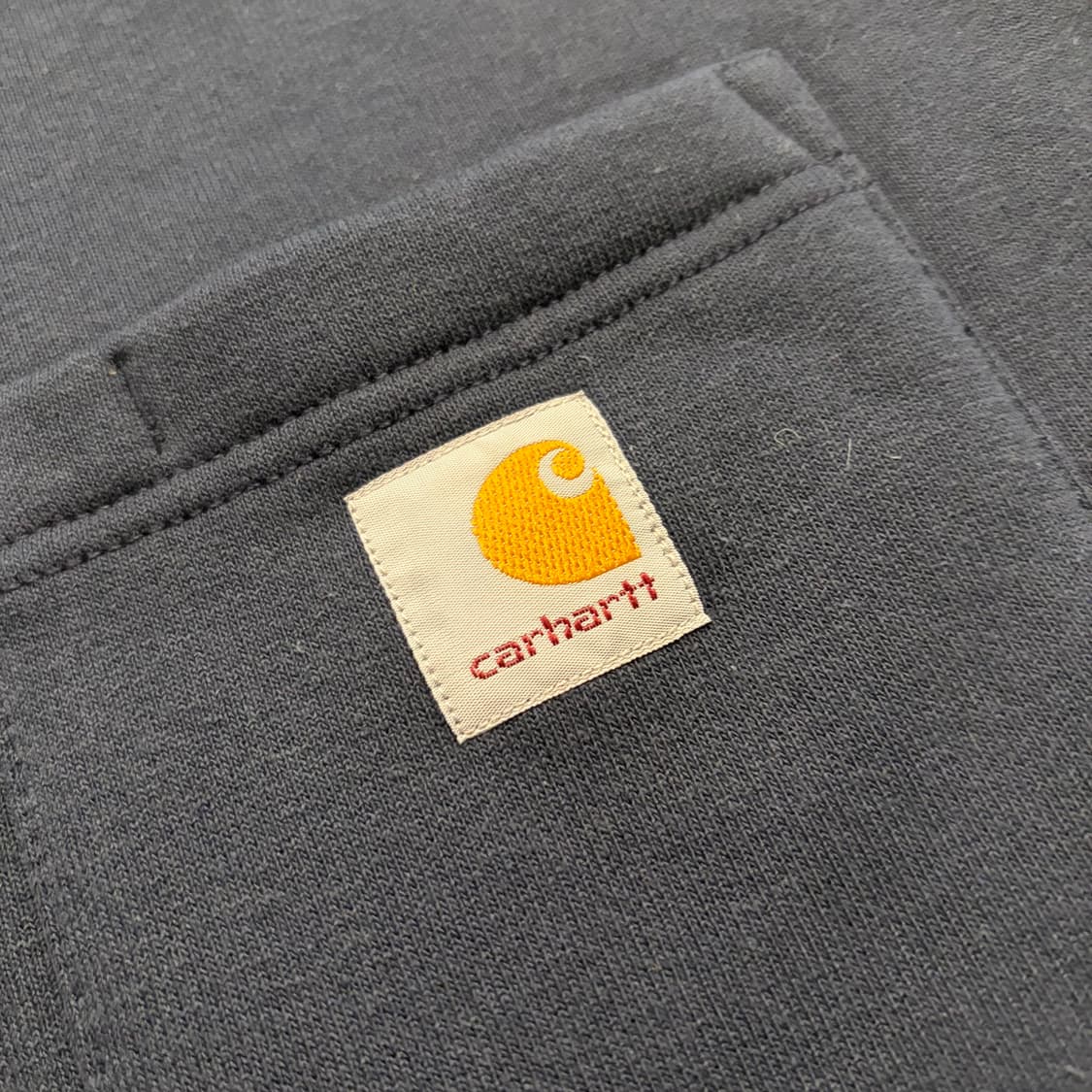 [XL] 칼하트 포켓 스웻 맨투맨 네이비 D605 상품이미지4