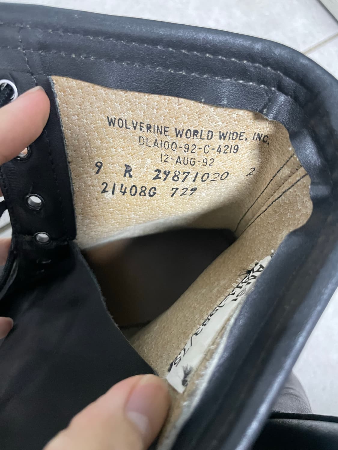 울버린 컴뱃부츠 Wolverine World Wide usa milita 상품이미지3