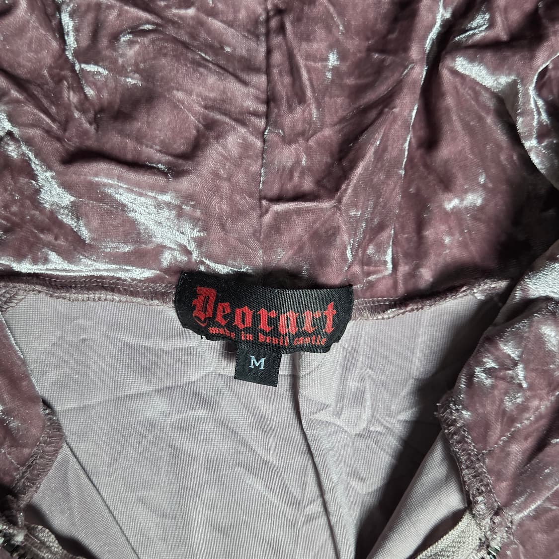 [Deorart] 디오라토 네코 벨벳 후드집업 상품이미지4