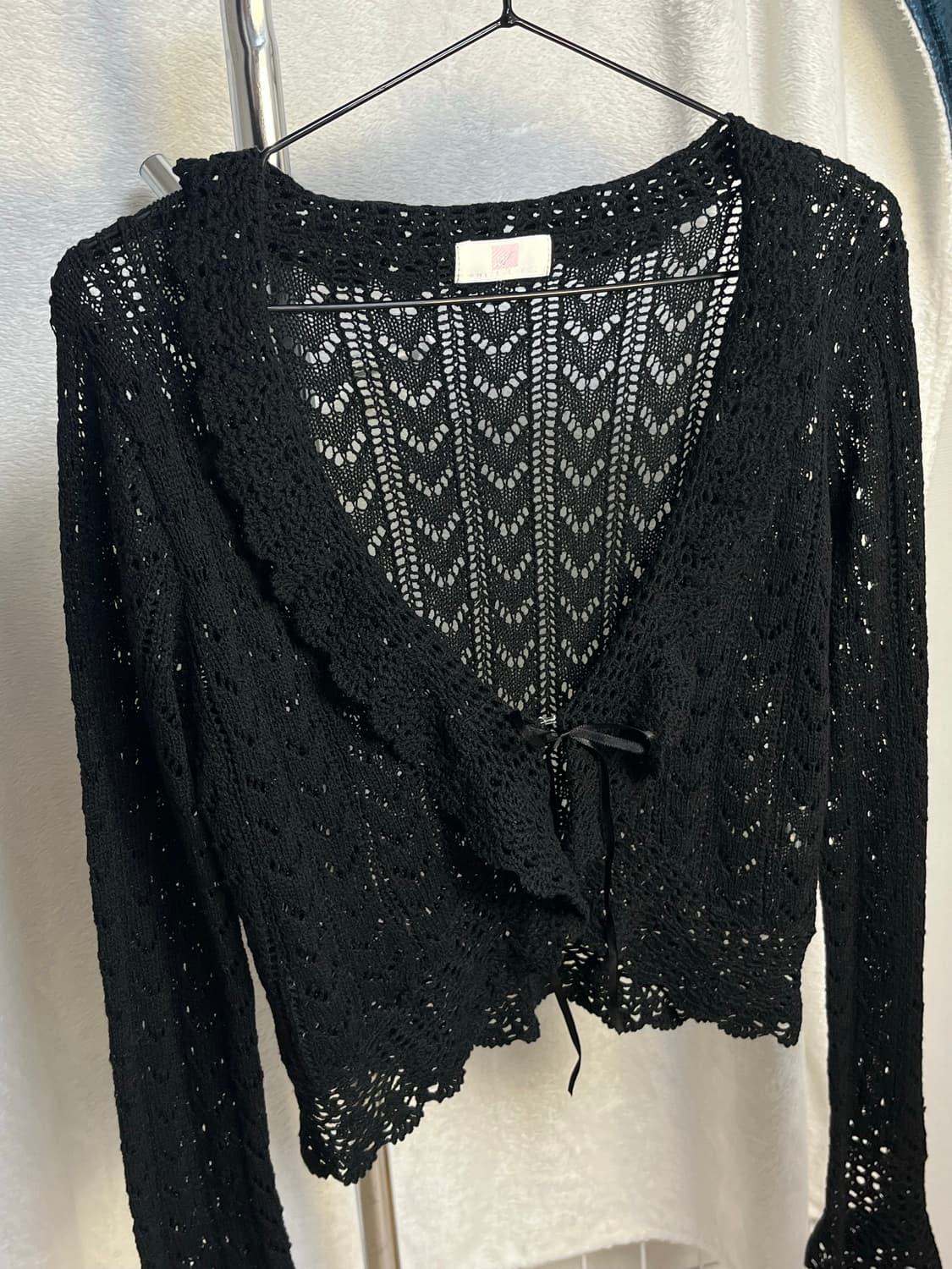 빈티지 크로쉐 볼레로 가디건 상품이미지3