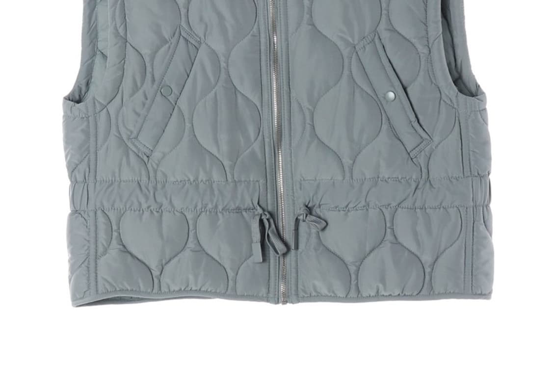 ZARA 어니언 퀼팅 집업 베스트 M 상품이미지5