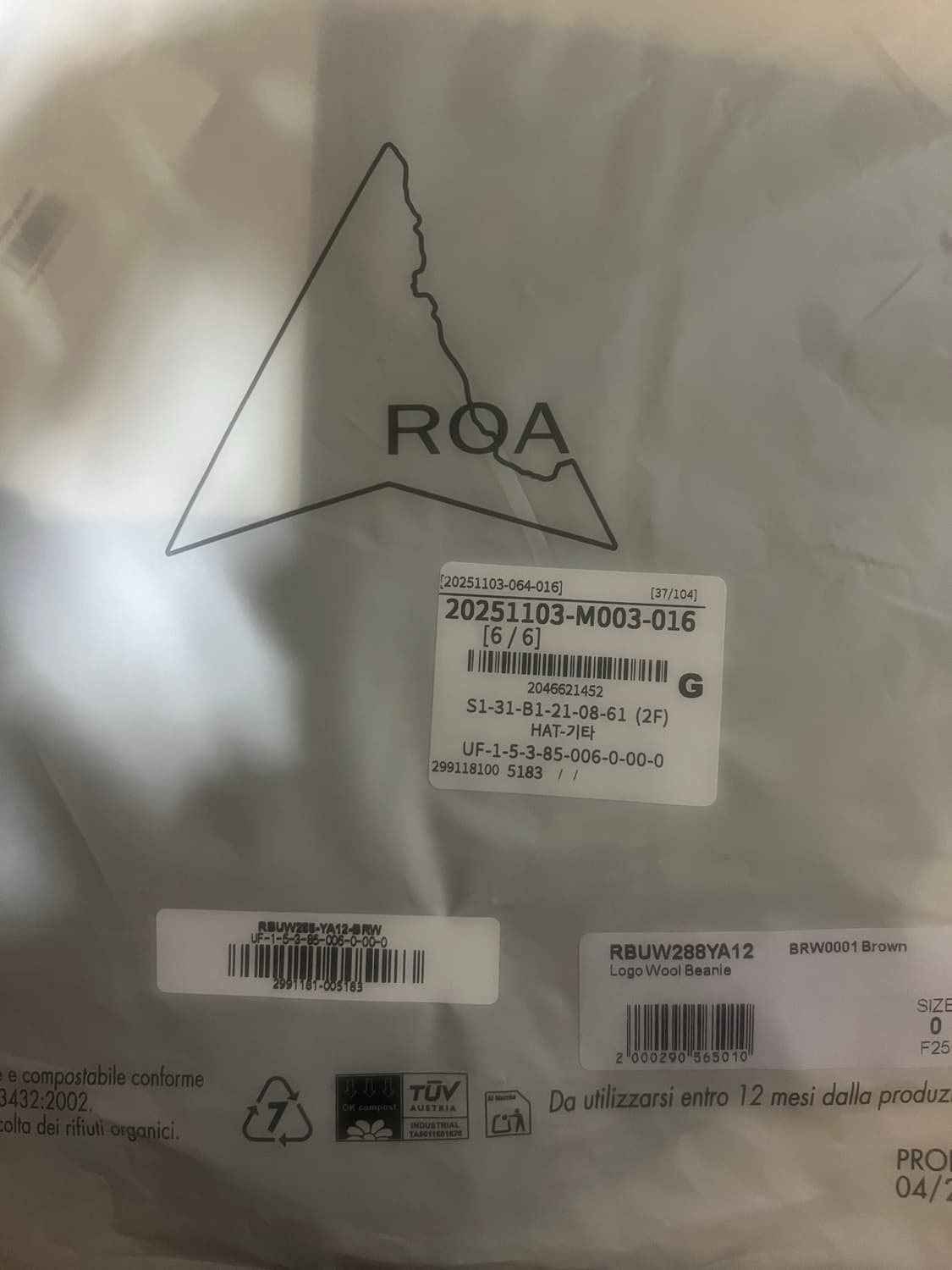 Roa(로아하이킹) 비니 새상품 상품이미지4