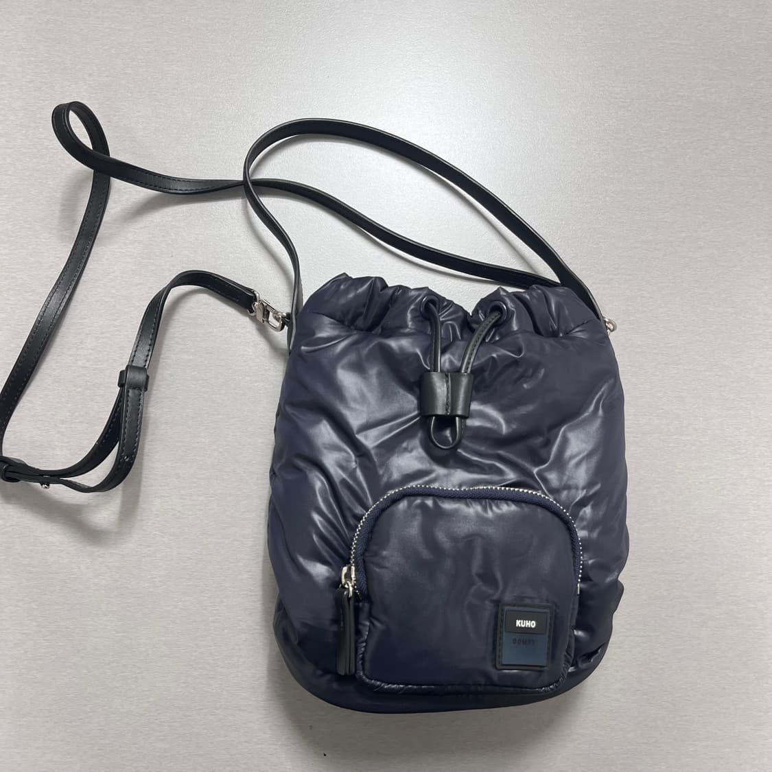 구호 패딩 복조리 백 상품이미지1