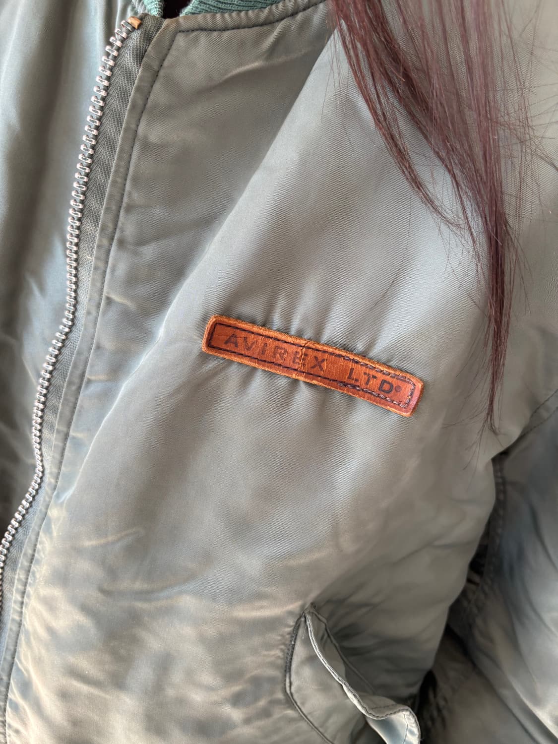 Avirex MA-1 플라이트 자켓  상품이미지9