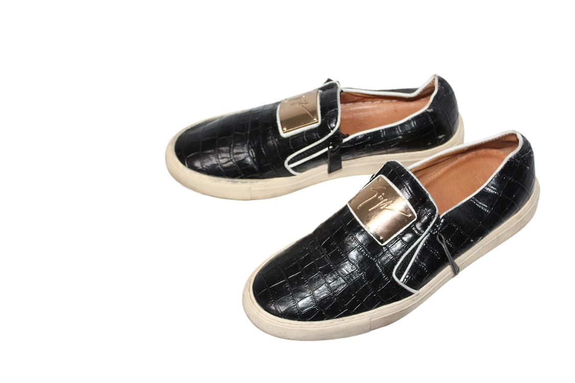 Giuseppe Zanotti 쥬세페자노티 파이톤 레더 슬립온 상품이미지4