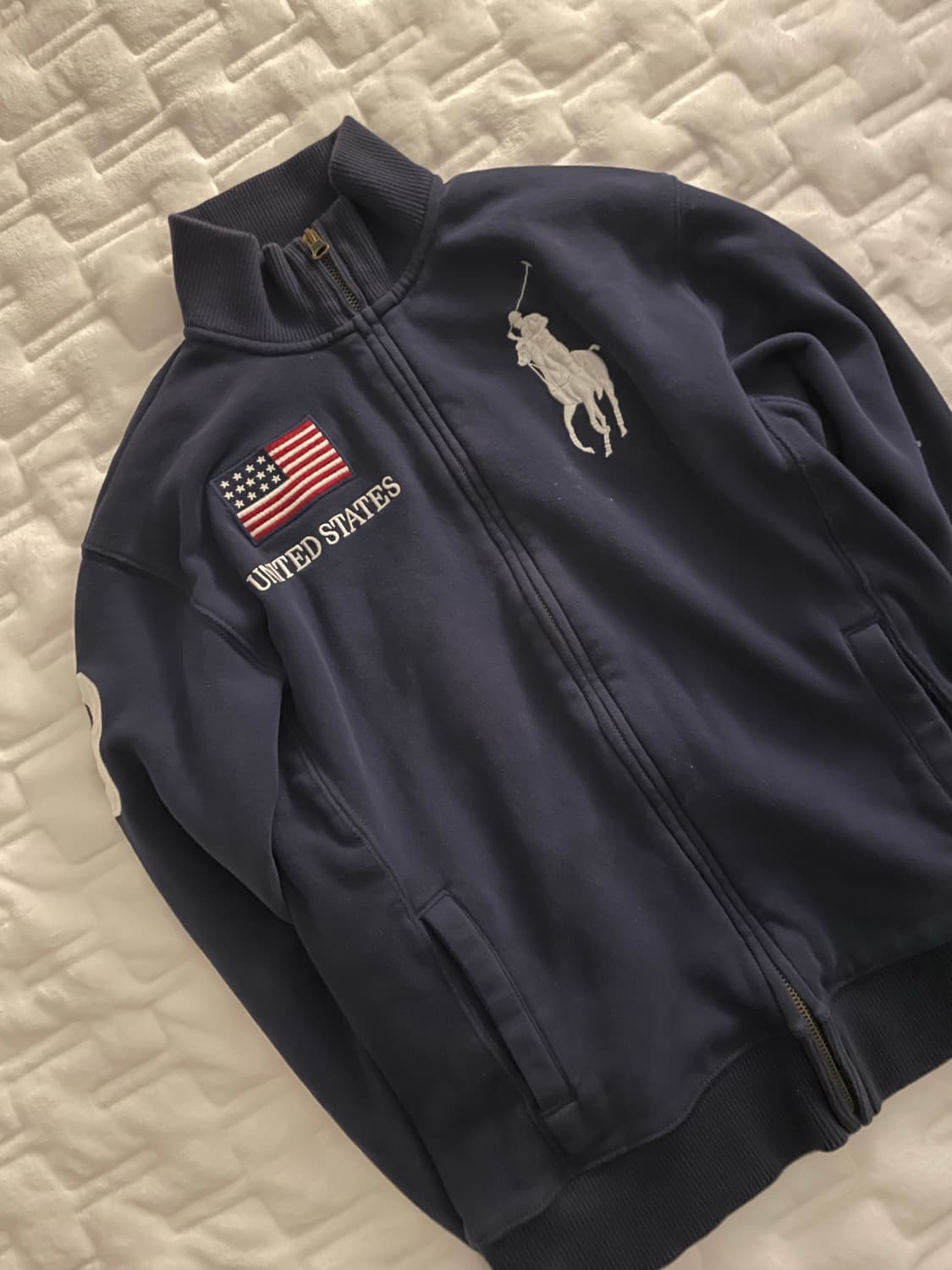 폴로 랄프로렌 빅포니 성조기 코튼집업 #3 상품이미지4