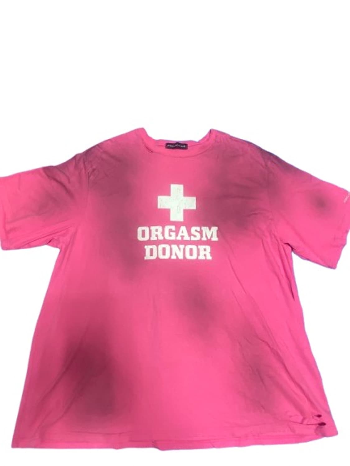 프로젝트 GR 오르가즘 도너 티셔츠 더티핑크 (1사이즈) 상품이미지1