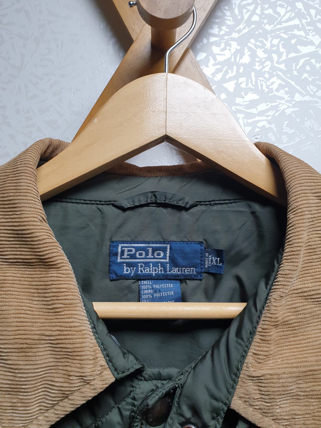 [xl/110] 폴로 랄프로렌 퀼팅 자켓 카키 상품이미지3
