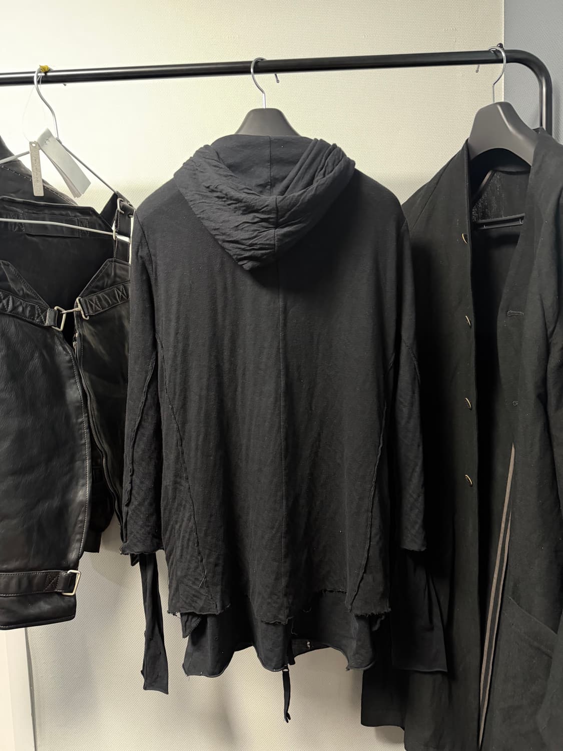 톰크롬 더블 레이어드 후드집업 xs 상품이미지2