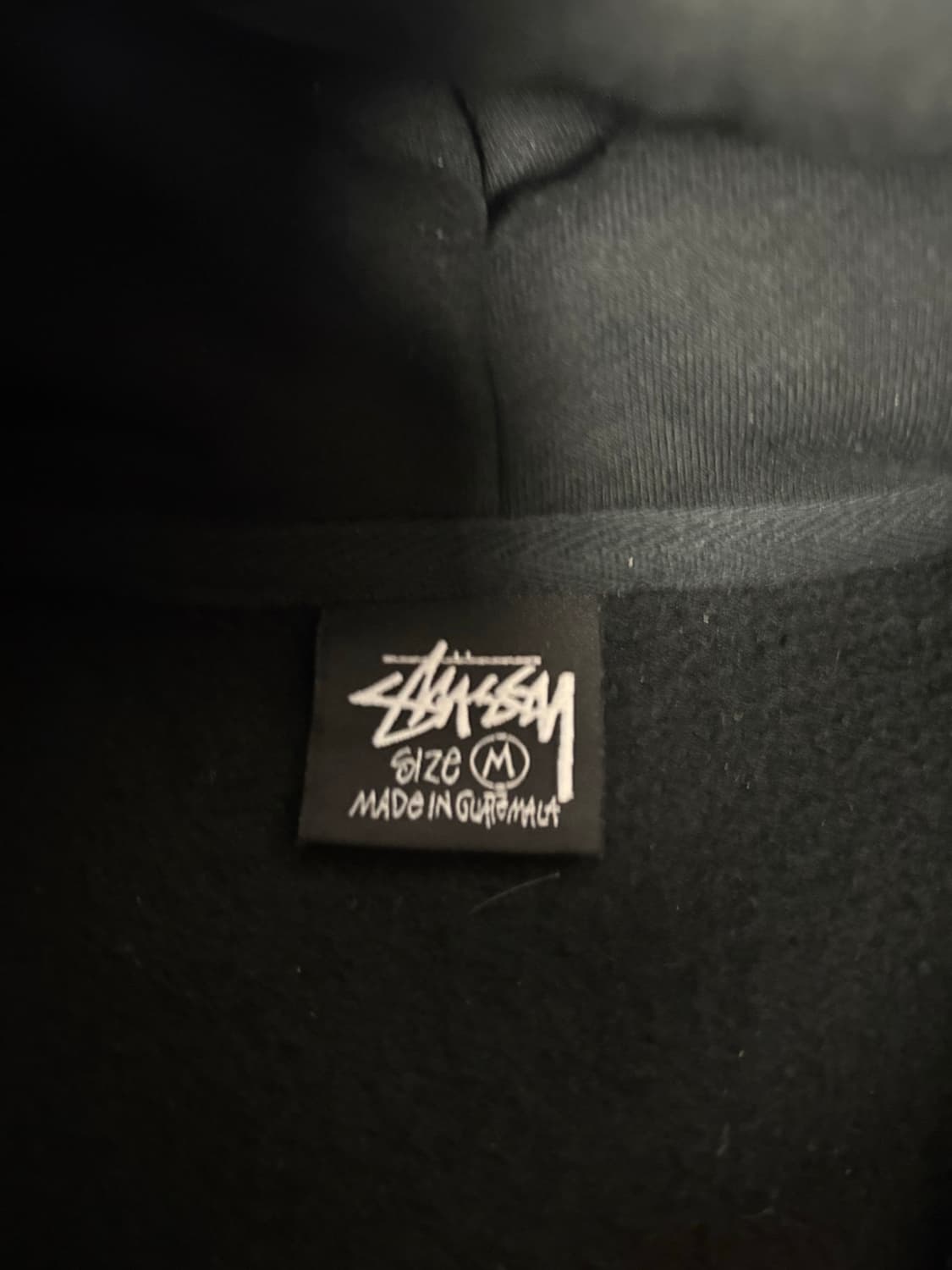 스투시 본앤레이즈드 후드집업 M 상품이미지4