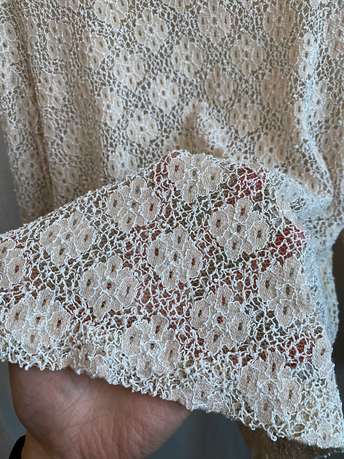 베이지 레이스 블라우스(F) 상품이미지7