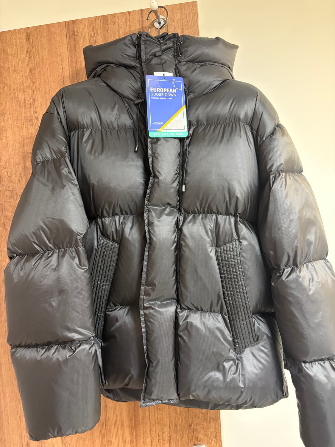 일꼬르소 스포팅 기어 다운 점퍼 블랙 S사이즈 택새상품 상품이미지2