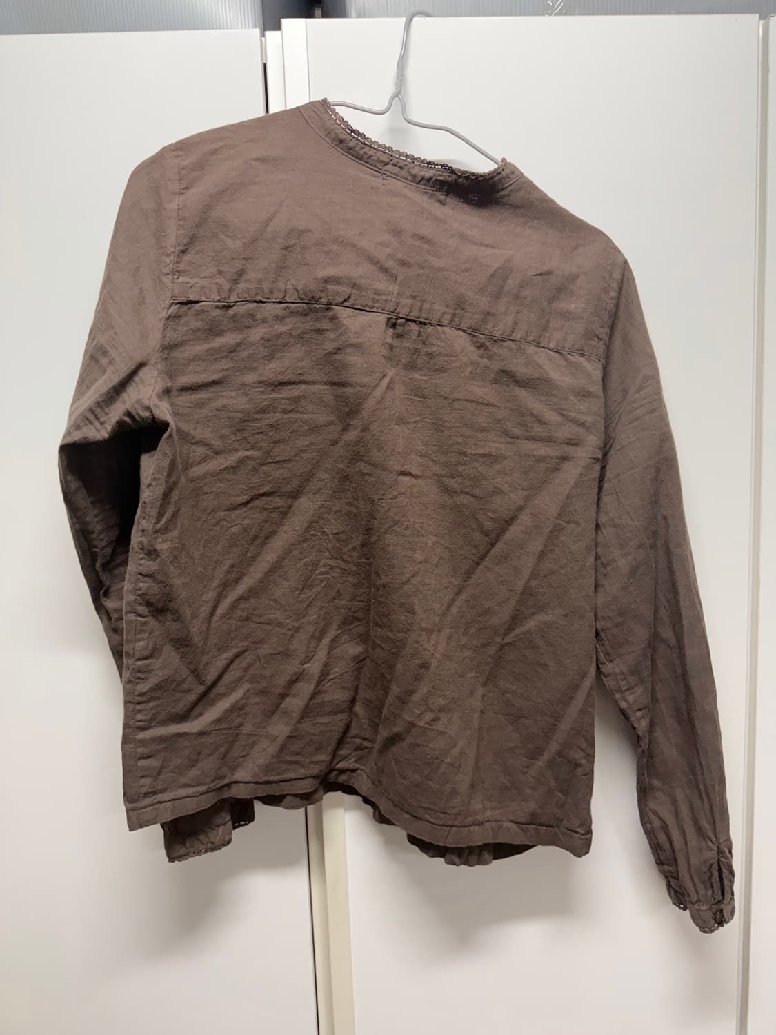 데일리 브라운 셔츠 상품이미지2