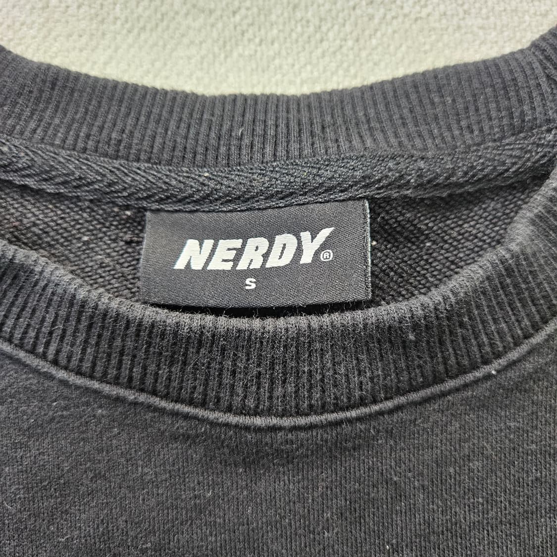 S 널디 빅로고 맨투맨 0319Y 상품이미지3