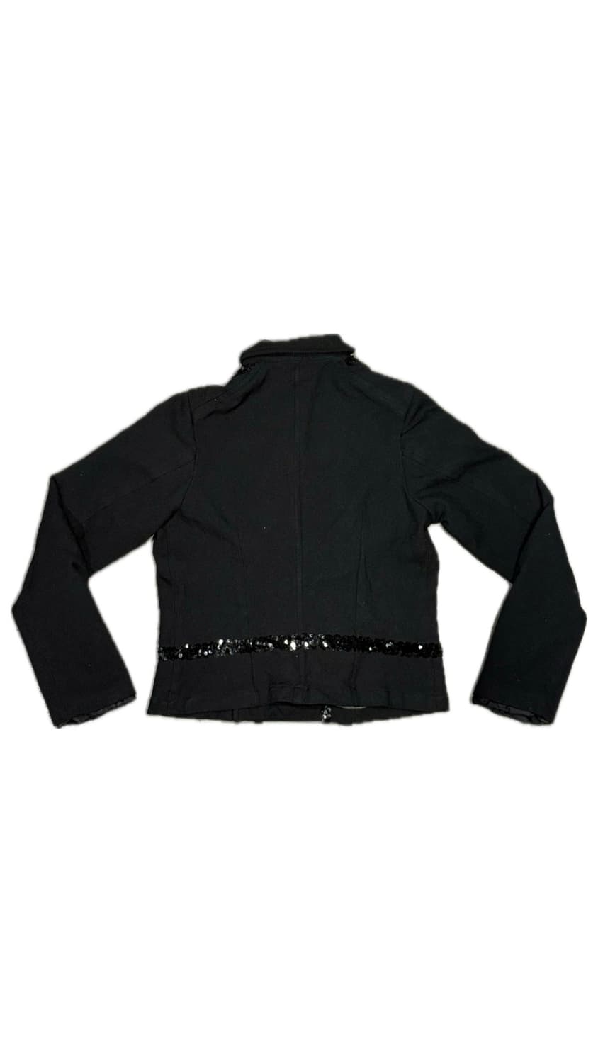 2005 꼼데가르송 아카이브 스팽글 크로스 라이더 자켓 상품이미지3