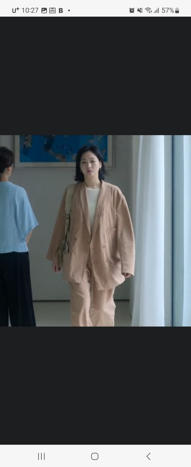 르메르 김고은 드라이실크 자켓 바지셋업 XS 사이즈 상품이미지6