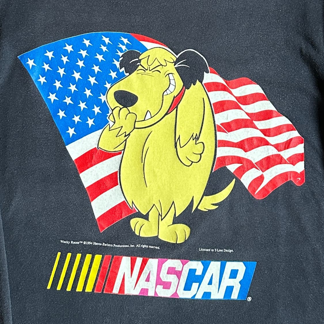 90‘s Nascar usa wacky races long sleeves 상품이미지3