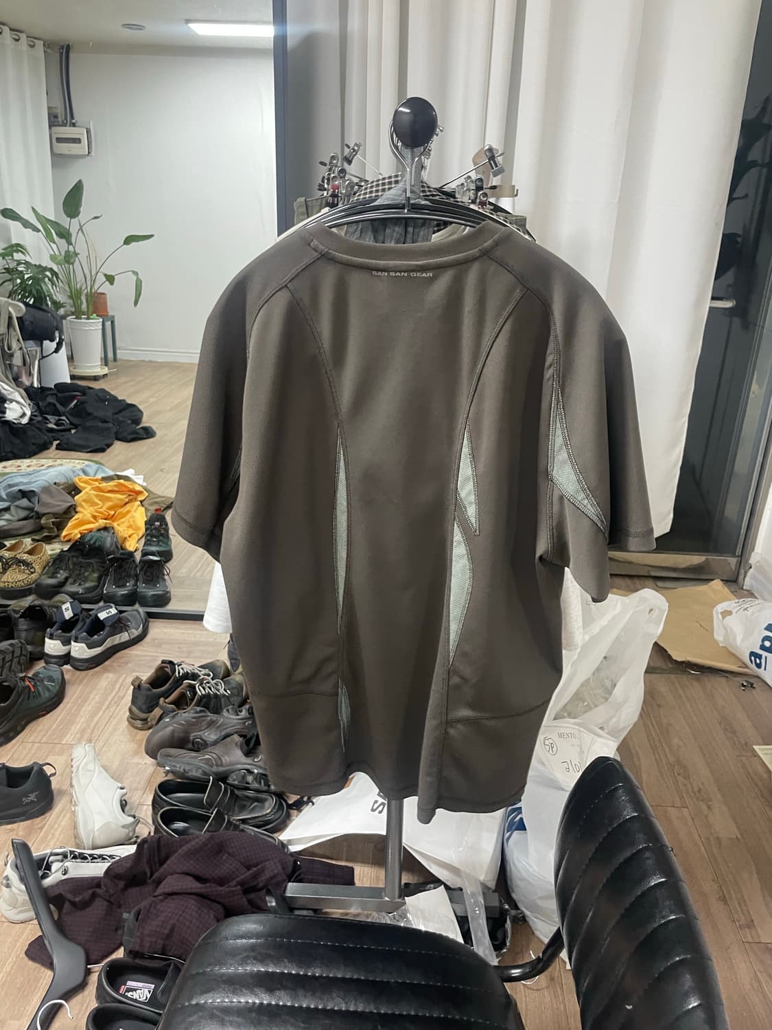 산산기어 패널 티셔츠 25ss 3사이즈 상품이미지3