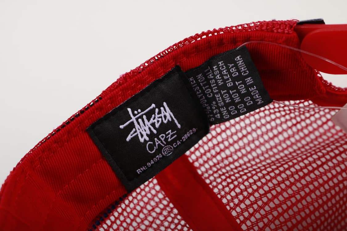 [데드스탁] 스투시 월드투어 메쉬 트러커캡 모자 상품이미지7