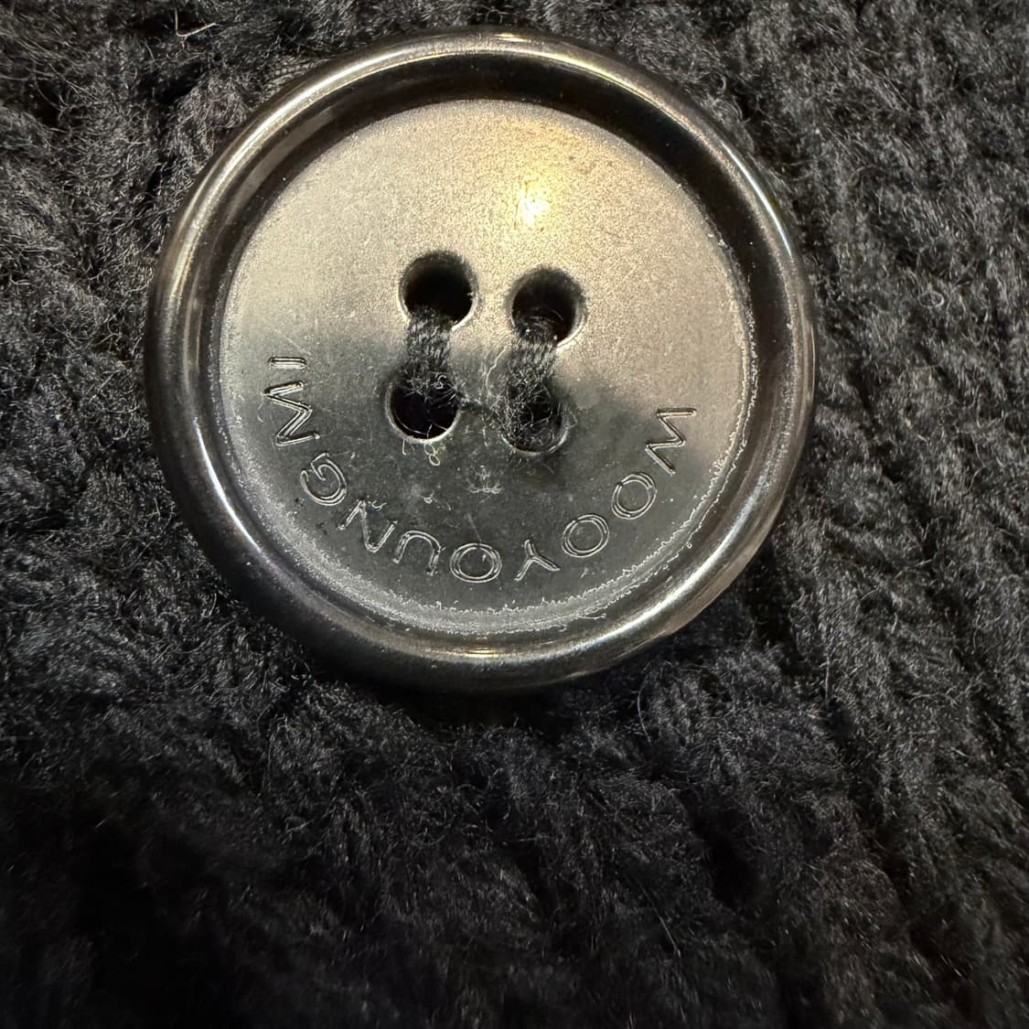 우영미 울 니트 롱 가디건  상품이미지6