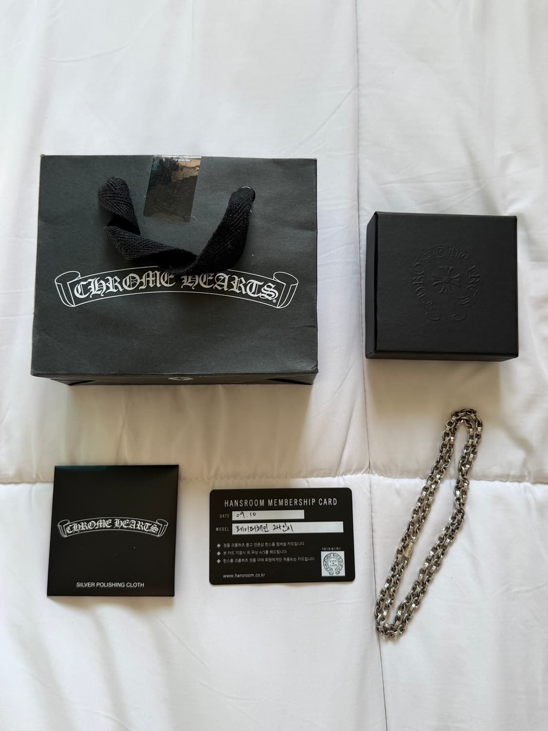 크롬하츠 페이퍼체인 24인치 목걸이 상품이미지1