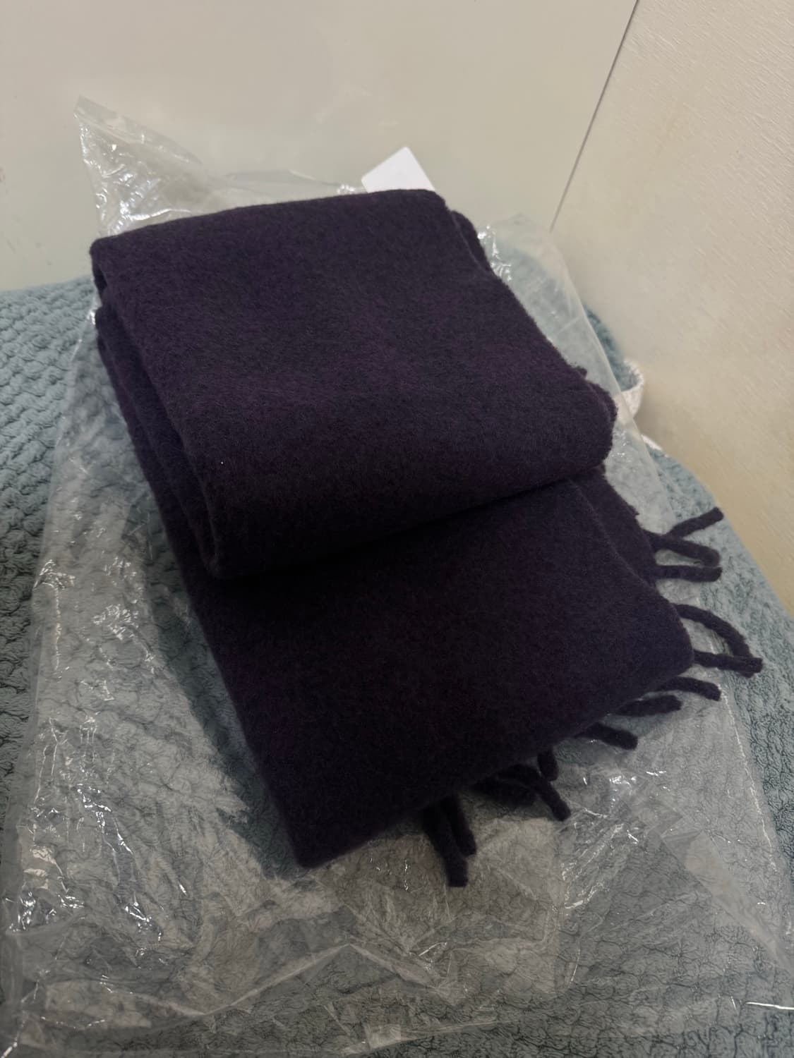 [새상품]유니클로 수플레얀청키스톨 머플러 상품이미지5