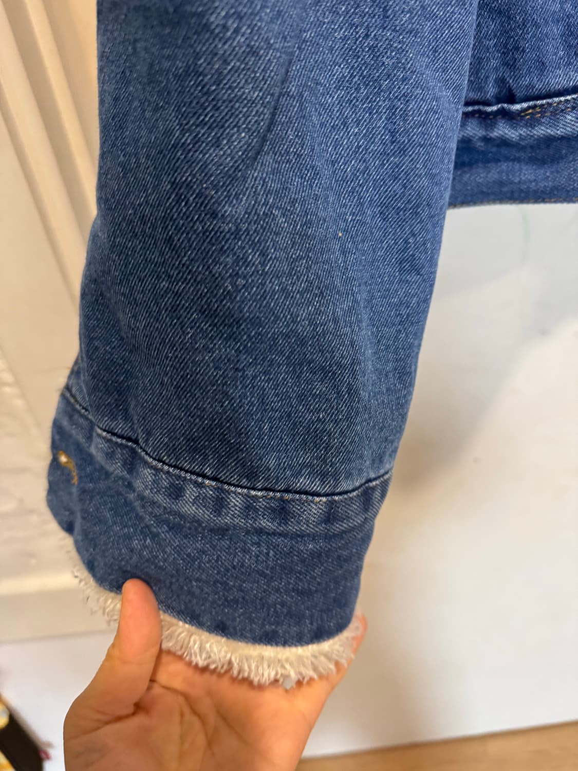 repeller 리펠러 덤블 시어링 데님 자켓 상품이미지8