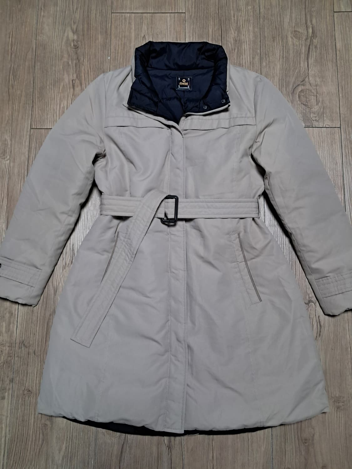 채리엇 여성 양면 롱패딩 100 상품이미지3