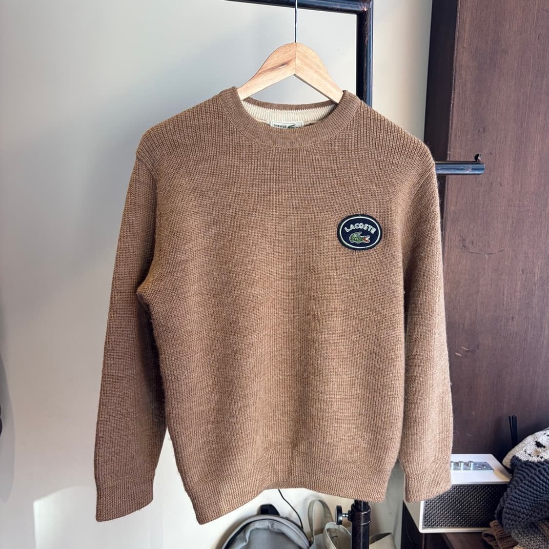 15689 - 라코스테 베이지 니트 상품이미지2