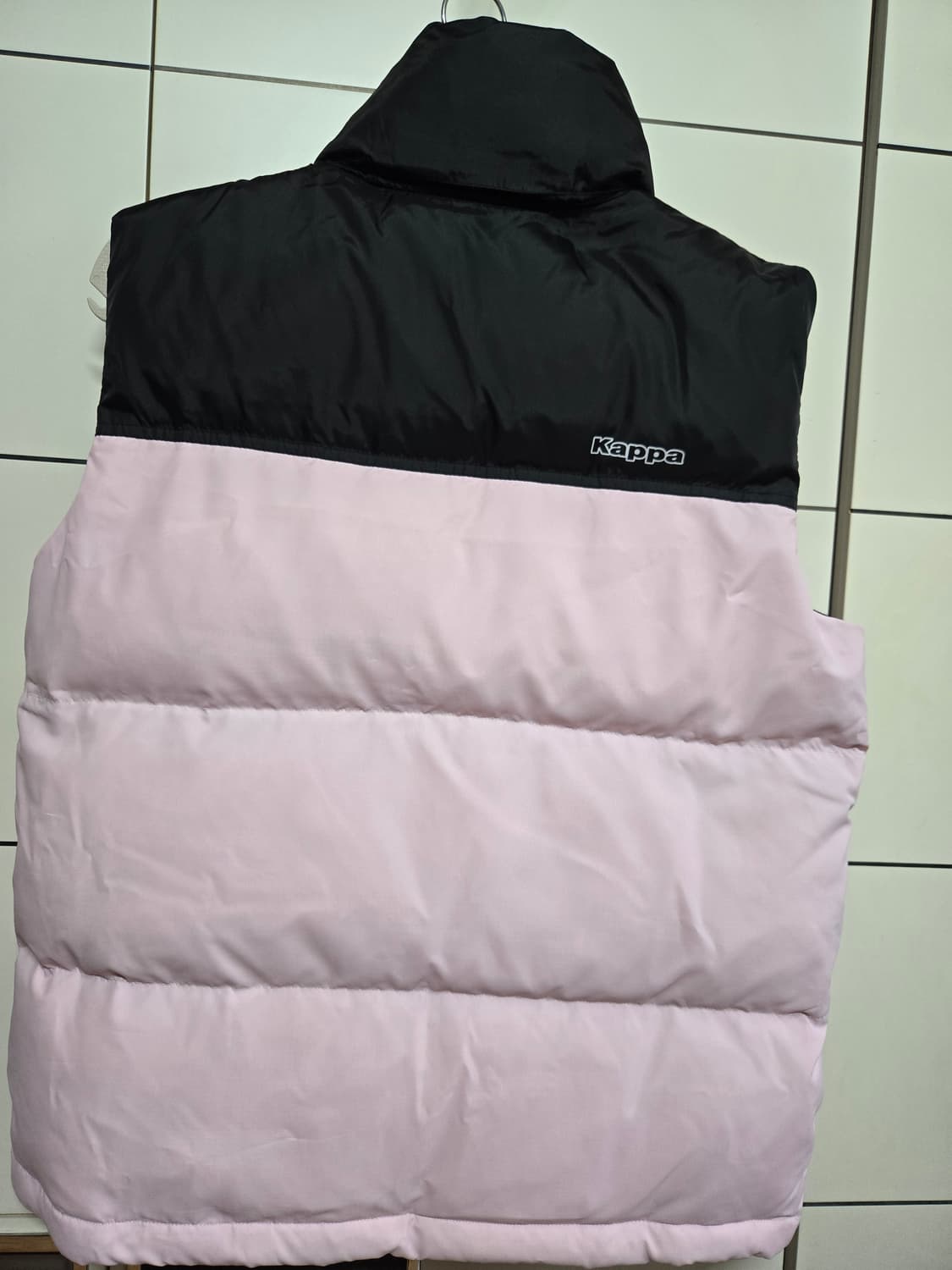 카파 딸기우유 핑크 구스다운 패딩조끼 상품이미지4